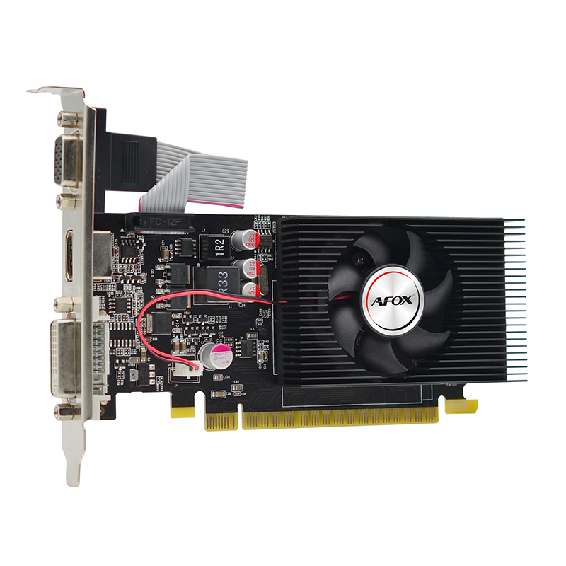 AFOX NVIDIA GeForce GT 730 - 4GB / DDR3 / 128-bit / PCIe 2.0 / D-Sub / HDMI / DVI