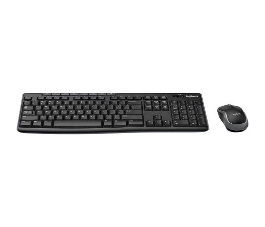 Logitech MK270 - 2.40GHz / Up to 10m / Wi-Fi / Arb/Eng - Keyboard & Mouse Combo