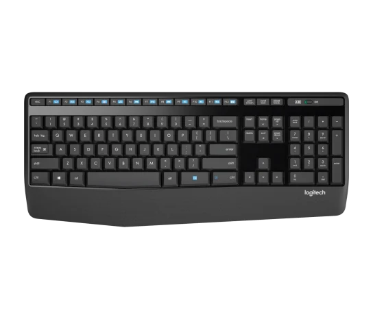Logitech MK345 - Wireless / USB / Arabic/English Keys / Black - Keyboard & Mouse Combo