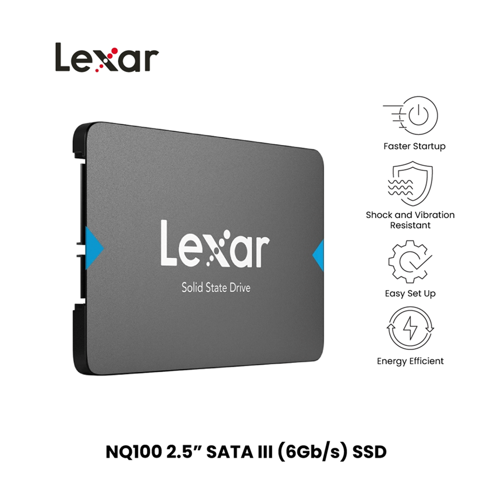 Lexar NQ100 256GB 2.5" SATA SSD