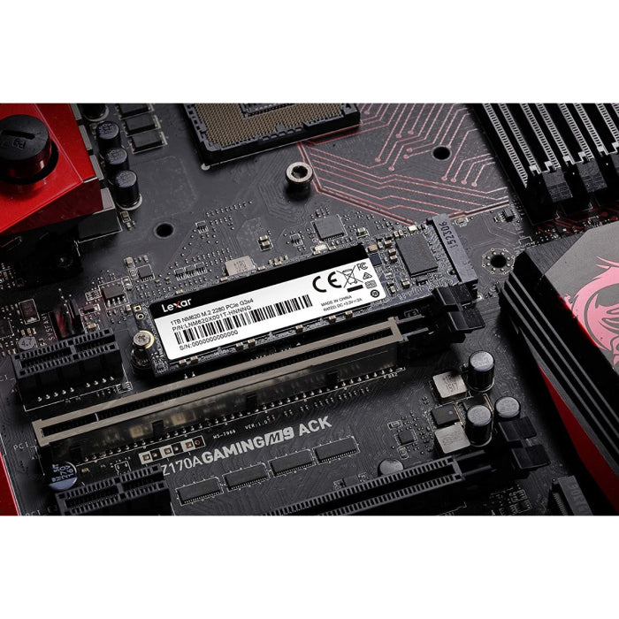 Lexar NM620 M.2 2280 PCIe Gen3x4 512GB NVMe SSD