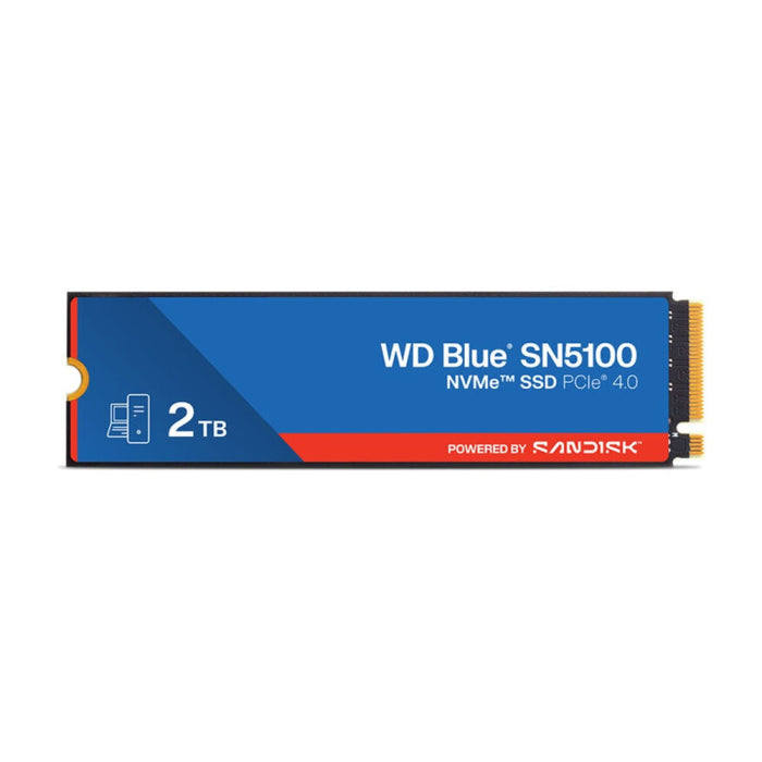 WD Blue SN5100 NVMe SSD - 2TB / Up to 7100MB/s / M.2 2280 / PCIe Gen4 x4 - SSD (Solid State Drive)