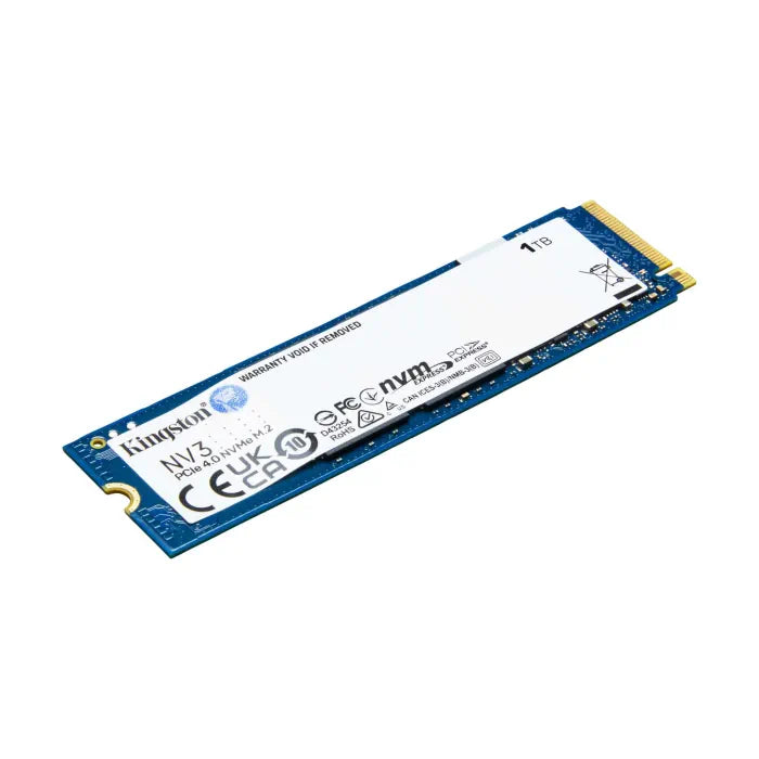 Kingston NV3 1TB PCIe 4.0 NVMe M.2 Up to 6000 MB/s
