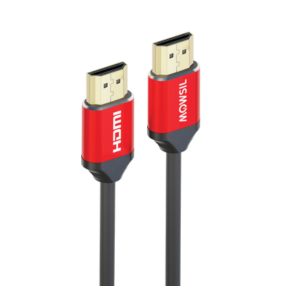 Mowsil HDMI 1.4 Cable 10 Meter | 4K@30Hz, 1080p@60Hz, 10.8Gbps High Speed, 3D, DTS:X, Gold-Plated | TV PC PS5 Monitor