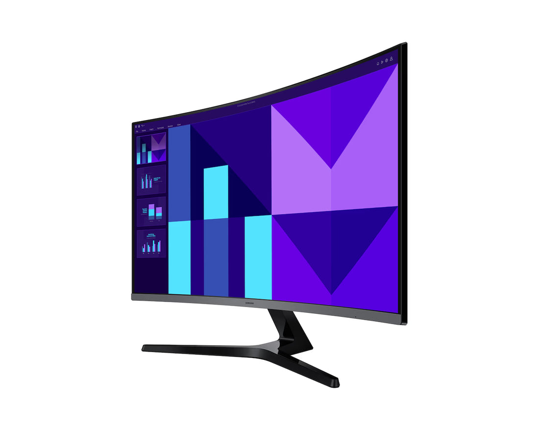 Samsung 32" Essential S3 Curved Monitor - 32.0" FHD / 4ms / 100Hz / HDMI 1.4/D-Sub - Curved Monitor