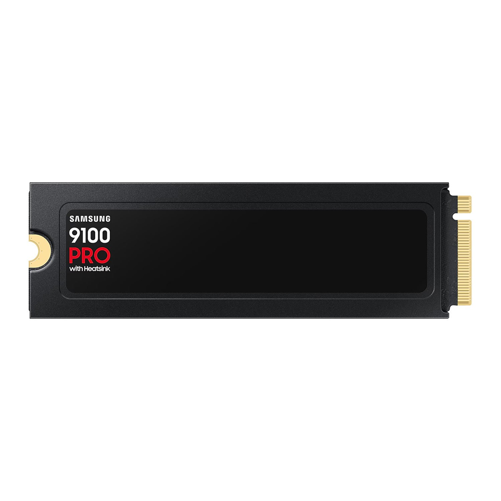 SAMSUNG 2TB 9100 Pro Heatsink NVMe M.2 SSD PCIe 5.0 (x4) – 14,700MB/s