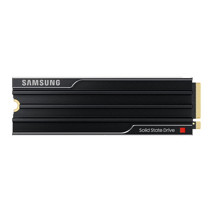 SAMSUNG 4TB 9100 Pro Heatsink NVMe M.2 SSD PCIe 5.0 (x4) – 14,800MB/s