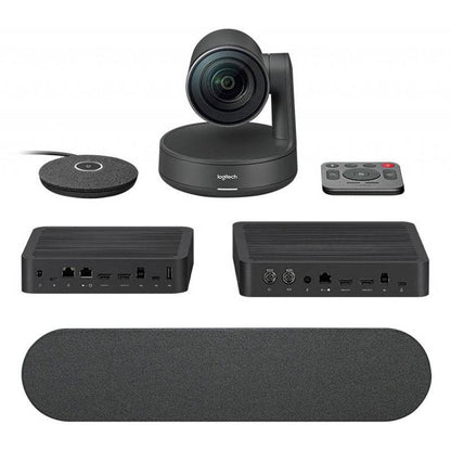 Logitech Rally Video Conferencing Kit - 4K / HDMI / LAN / USB-C / USB 3.1 / Black
