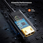 Mowsil DisplayPort to HDMI Adapter | 4K@60Hz, Gold-Plated, Aluminum Alloy, Plug &amp; Play | Monitor TV Converter