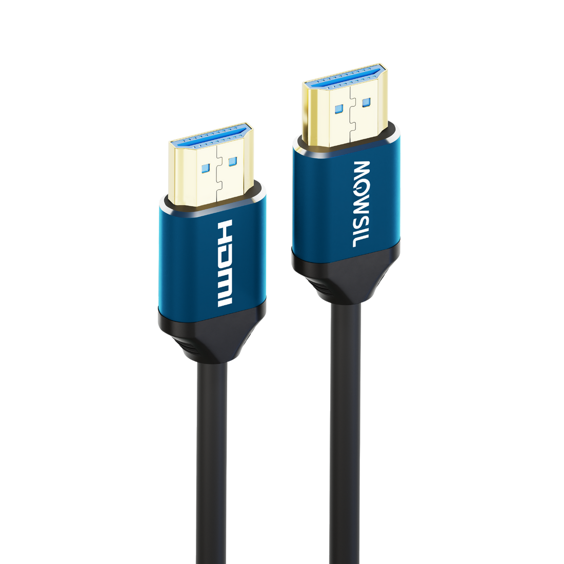 Mowsil HDMI 2.0 Cable 3 Meter | 4K@60Hz Ultra HD, 18Gbps High Speed, HDR, 3D, Gold-Plated | TV PC PS5 Monitor