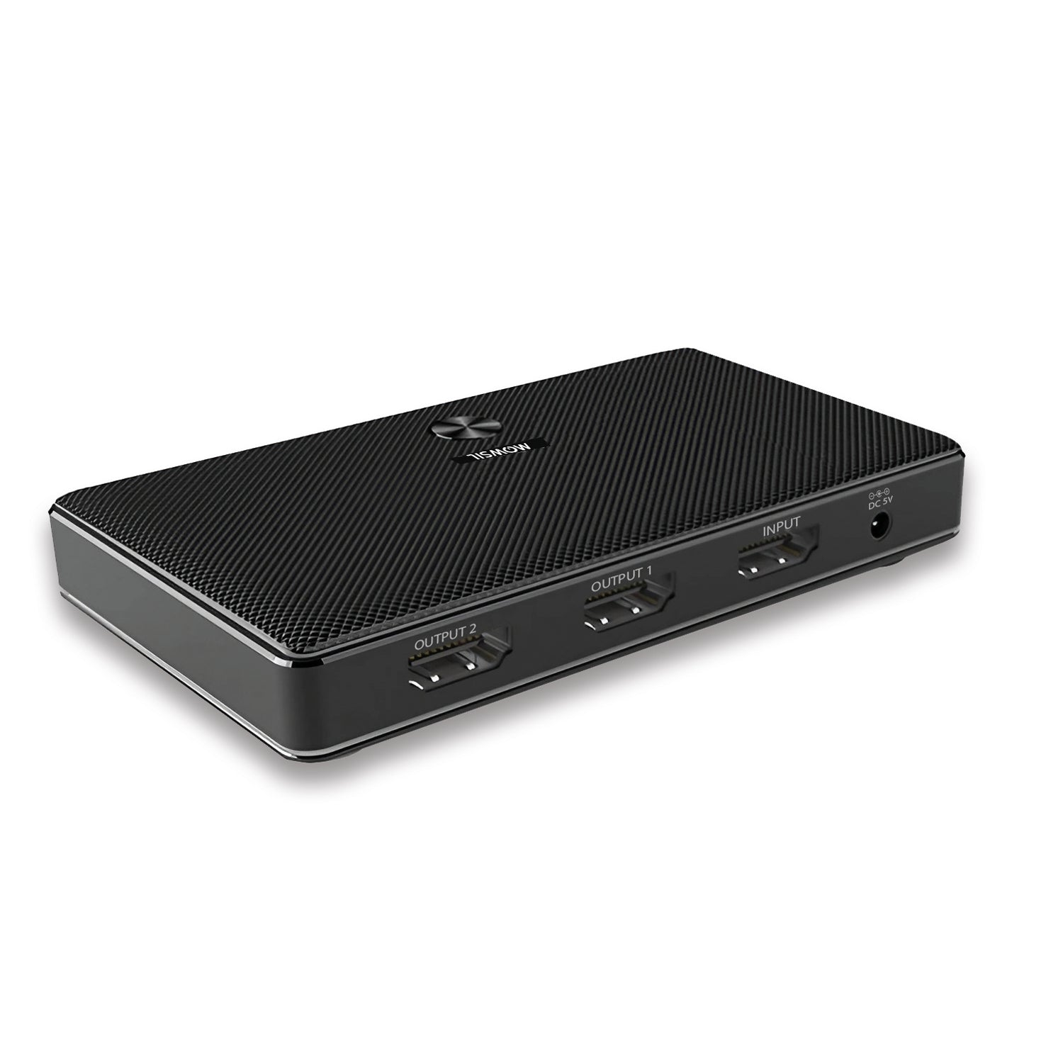 Mowsil HDMI Splitter 1x2 – 4K@60Hz HDMI 2.0, HDCP 2.2, HDR, 3D Support, 1 In 2 Out Video Splitter
