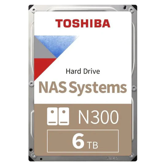 Toshiba 6TB NAS Hard Disk Drive - 7200 RPM Class SATA 6Gb/s 3.5 Inch