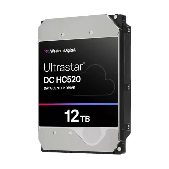 WD Ultrastar DC HC520 12TB 7200 RPM SATA 6Gb/s 256MB Cache 3.5-Inch Enterprise Hard Drive