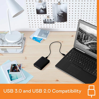 WD Elements Portable - 1TB / USB 3.0 / Black / External Hard Drive