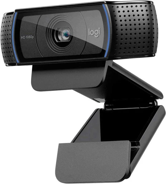 Logitech C920 HD Pro Webcam – Full HD 1080p Widescreen Video with Dual Microphones