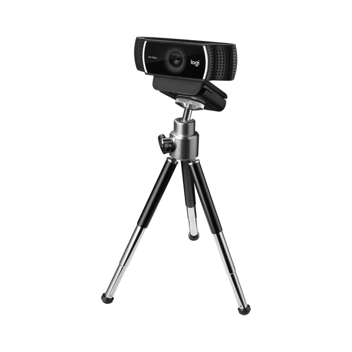 Logitech C922 HD Pro Stream Webcam - 1080p / 30fps / USB 2.0 / Black - Webcam
