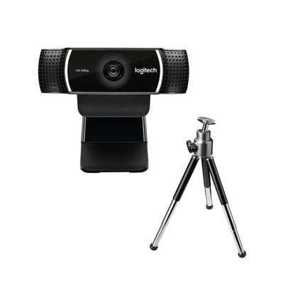 Logitech C922 HD Pro Stream Webcam - 1080p / 30fps / USB 2.0 / Black - Webcam