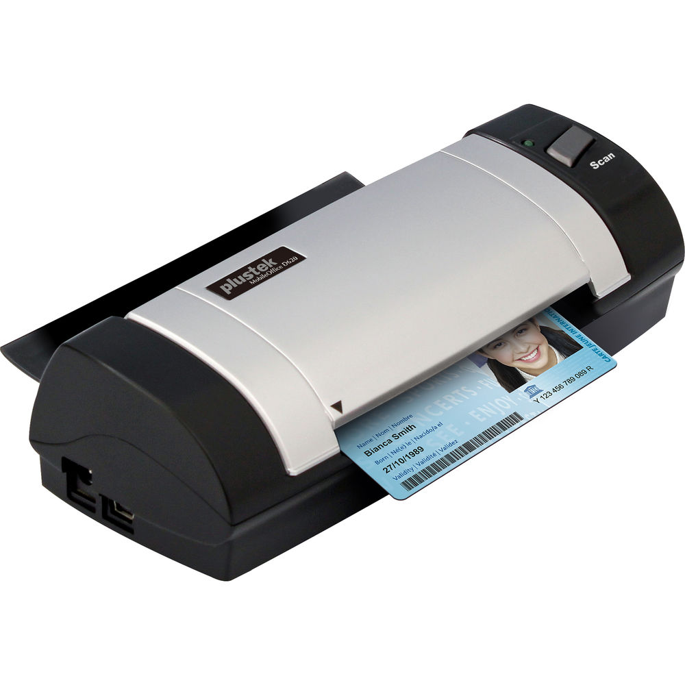Plustek D620 Mobile Office Scanner ID &amp; Business Card, Bank Cheque