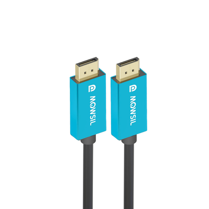 Mowsil 4K DisplayPort Cable DP 1.2 - 5 Meter | 4K@60Hz 2K@165Hz Gold-Plated High-Speed DP to DP Cable for PC &amp; Gaming Monitor