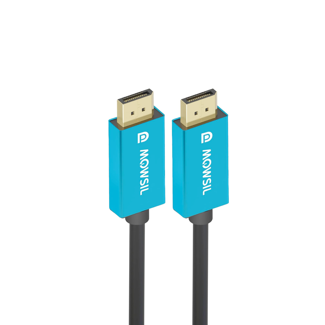 Mowsil 4K DisplayPort Cable DP 1.2 - 10 Meter | 4K@60Hz 2K@165Hz Gold-Plated High-Speed DP to DP Cable for PC &amp; Gaming Monitor