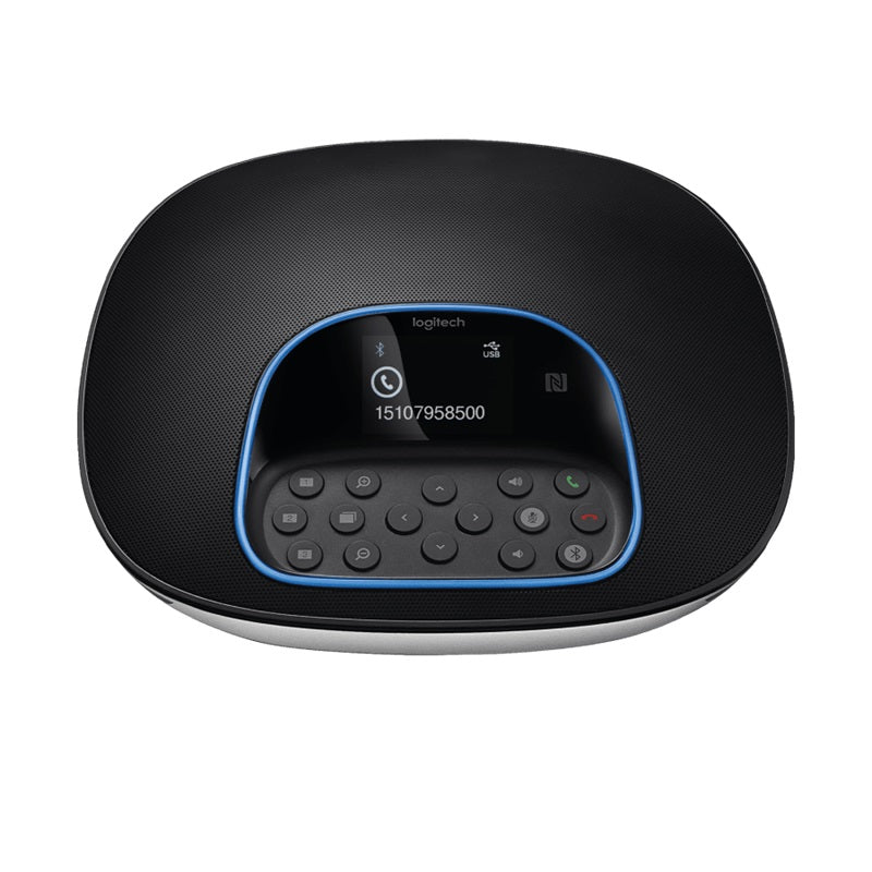Logitech GROUP Video Conferencing Kit - Full HD / 1080p / USB / Bluetooth / NFC / Black and Silver
