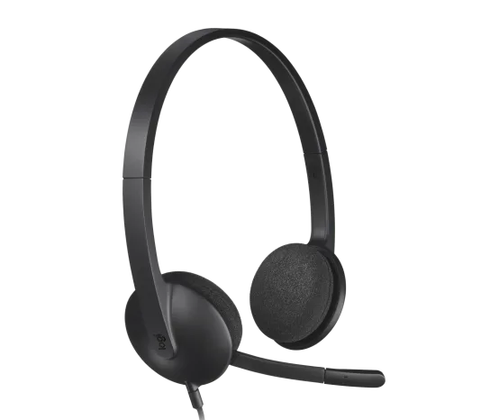 Logitech H340 - USB 2.0 / Wired / 20Hz to 20KHz / Stereo - Head Phones