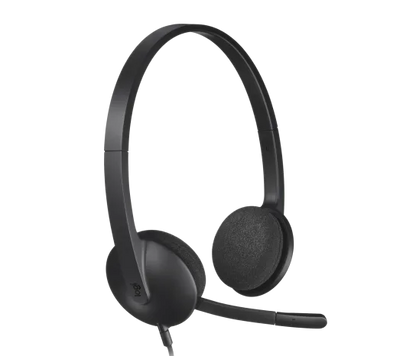 Logitech H340 - USB 2.0 / Wired / 20Hz to 20KHz / Stereo - Head Phones