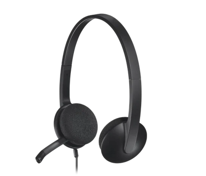 Logitech H340 - USB 2.0 / Wired / 20Hz to 20KHz / Stereo - Head Phones