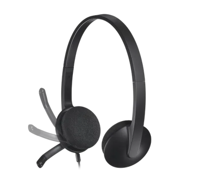 Logitech H340 - USB 2.0 / Wired / 20Hz to 20KHz / Stereo - Head Phones
