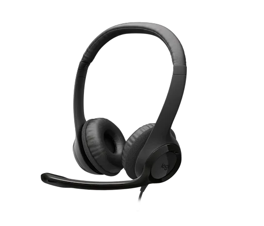 Logitech USB Headset H390 with Noise Cancelling Mic
