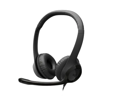 Logitech USB Headset H390 with Noise Cancelling Mic