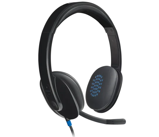 Logitech H540 USB Wired Headset - Wired / USB / Stereo / Black