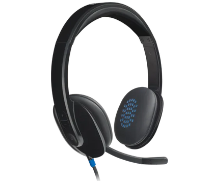 Logitech H540 USB Wired Headset - Wired / USB / Stereo / Black
