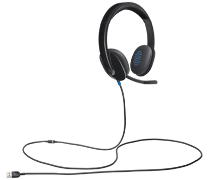 Logitech H540 USB Wired Headset - Wired / USB / Stereo / Black