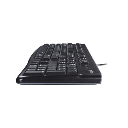 Logitech K120 - Wired / USB 2.0 / Arb/Eng / Black - Keyboard