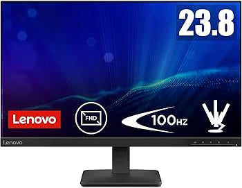 Lenovo L24-4e - 23.8" FHD IPS Anti-Glare / 4ms / Up to 100Hz / D-Sub / HDMI 1.4 / Raven Black - Monitor