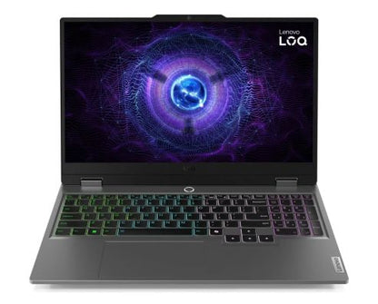 Lenovo LOQ 15.6"FHD i7-13650HX / 16GB DDR5 RAM / 512GB NVMe SSD/ RTX™ 4050 6GB VGA / DOS / 1YW / Arabic - Laptop
