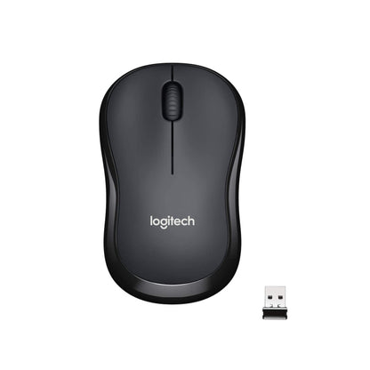 Logitech M220 Silent Wireless Mouse - Black