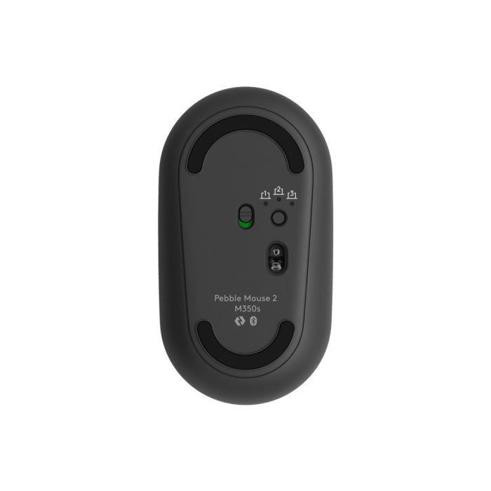 Logitech Pebble M350 Wireless / Bluetooth Mouse - Graphite