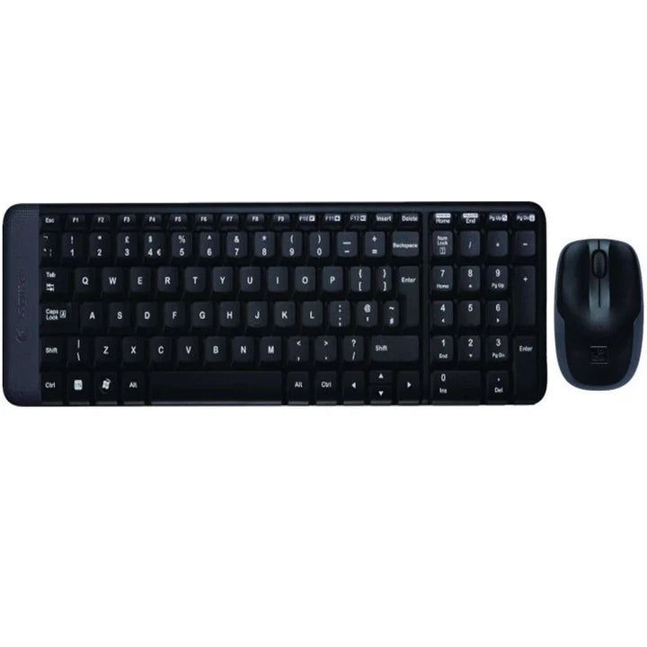 Logitech MK220 - 2.40GHz / Up to 10m / Wi-Fi / Arb/Eng - Keyboard &amp; Mouse Combo