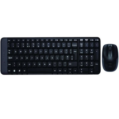 Logitech MK220 - 2.40GHz / Up to 10m / Wi-Fi / Arb/Eng - Keyboard &amp; Mouse Combo