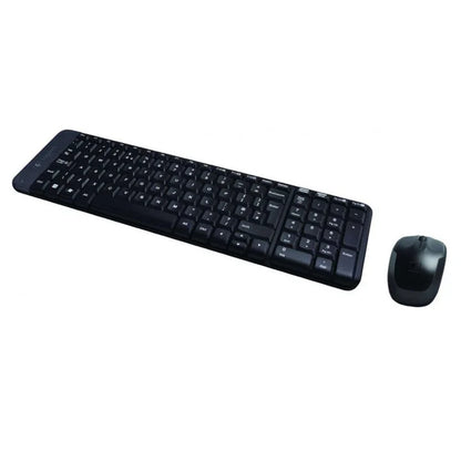 Logitech MK220 - 2.40GHz / Up to 10m / Wi-Fi / Arb/Eng - Keyboard &amp; Mouse Combo