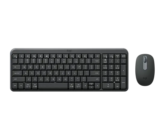 Logitech MK250 Compact Bluetooth Keyboard &amp; Mouse Combo - Wireless / Arabic/English / Black