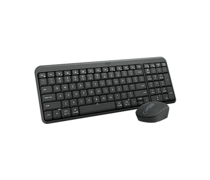 Logitech MK250 Compact Bluetooth Keyboard &amp; Mouse Combo - Wireless / Arabic/English / Black