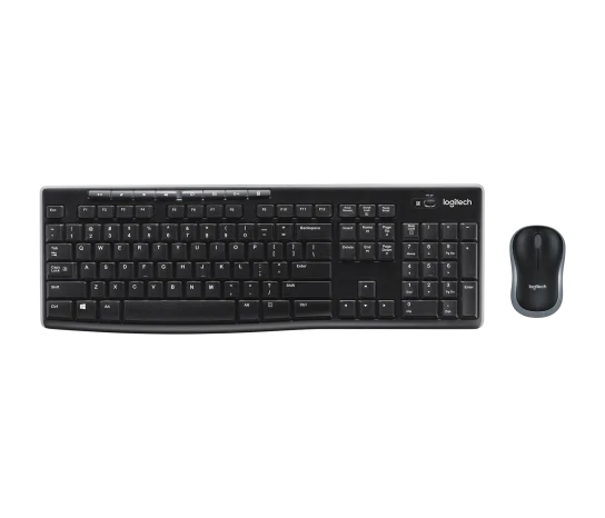 Logitech MK270 - 2.40GHz / Up to 10m / Wi-Fi / Arb/Eng - Keyboard &amp; Mouse Combo