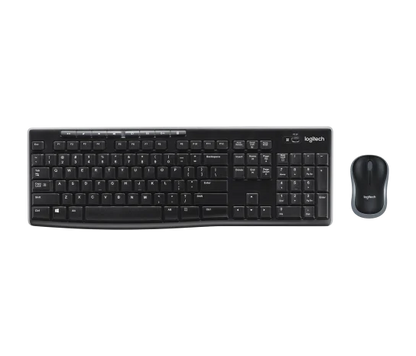 Logitech MK270 - 2.40GHz / Up to 10m / Wi-Fi / Arb/Eng - Keyboard &amp; Mouse Combo