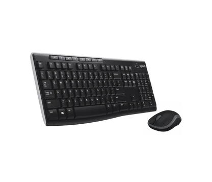 Logitech MK270 - 2.40GHz / Up to 10m / Wi-Fi / Arb/Eng - Keyboard &amp; Mouse Combo