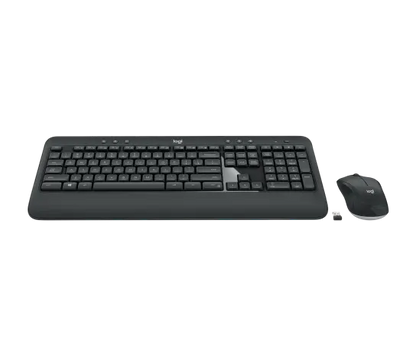 Logitech MK540 Advanced Wireless Combo - 2.40GHz / Up to 10m / USB Wireless Receiver / Arb/Eng / Black - Keyboard &amp; Mouse Combo