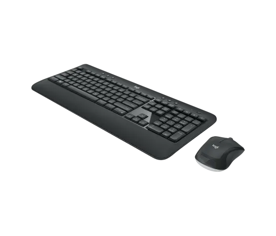Logitech MK540 Advanced Wireless Combo - 2.40GHz / Up to 10m / USB Wireless Receiver / Arb/Eng / Black - Keyboard &amp; Mouse Combo