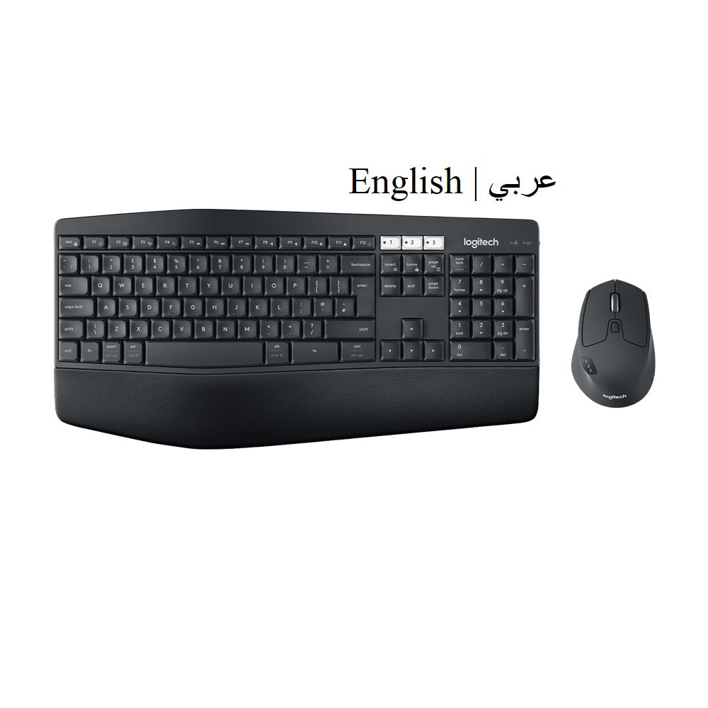 Logitech MK850 Performance Keyboard &amp; Mouse - Wireless / BT / Arb/Eng - Black